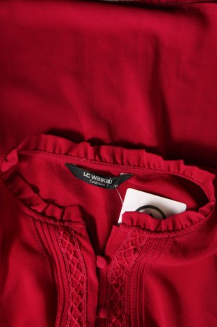 Дамска блуза LC Waikiki, Размер S, Цвят Червен, Цена 22,23 лв.