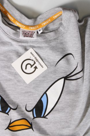 Γυναικεία μπλούζα Looney Tunes, Μέγεθος M, Χρώμα Γκρί, Τιμή 5,25 €