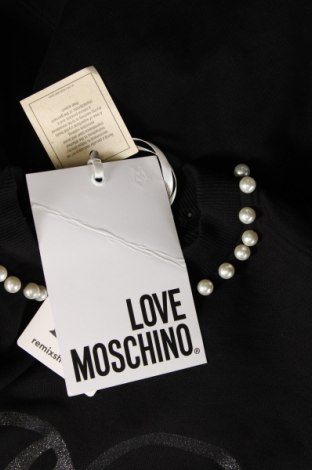 Дамска блуза Love Moschino, Размер M, Цвят Черен, Цена 295,95 лв.