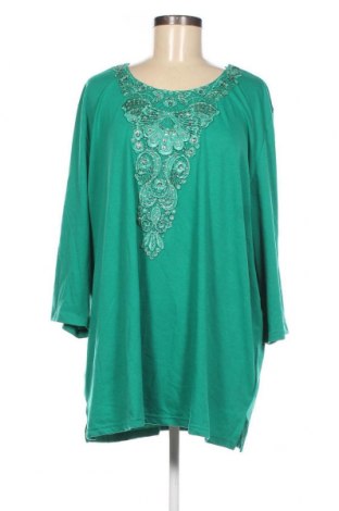 Дамска блуза M. Collection, Размер 4XL, Цвят Зелен, Цена 10,45 лв.