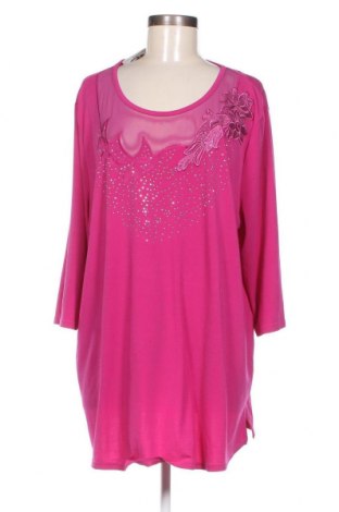 Damen Shirt M. Collection, Größe 4XL, Farbe Rosa, Preis 6,87 €