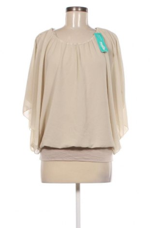 Дамска блуза Made In Italy, Размер M, Цвят Бежов, Цена 10,85 лв.