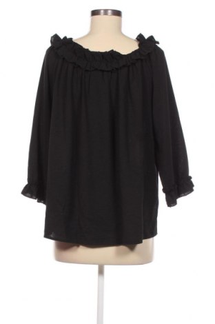 Γυναικεία μπλούζα Made In Italy, Μέγεθος L, Χρώμα Μαύρο, Τιμή 4,70 €