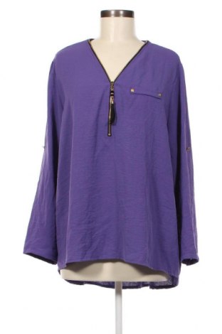 Damen Shirt Made In Italy, Größe XL, Farbe Lila, Preis € 7,93