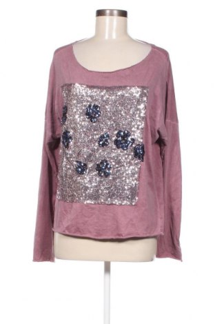 Γυναικεία μπλούζα Made In Italy, Μέγεθος XL, Χρώμα Ρόζ , Τιμή 6,46 €