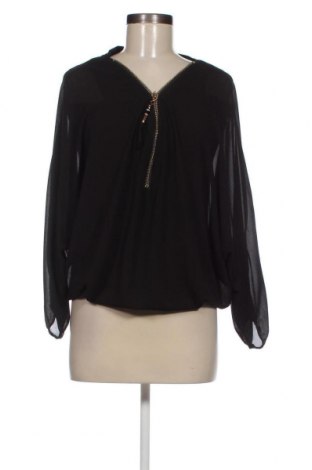 Γυναικεία μπλούζα Made In Italy, Μέγεθος M, Χρώμα Μαύρο, Τιμή 6,46 €
