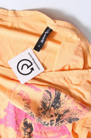 Damen Shirt Madonna, Größe M, Farbe Orange, Preis € 4,63