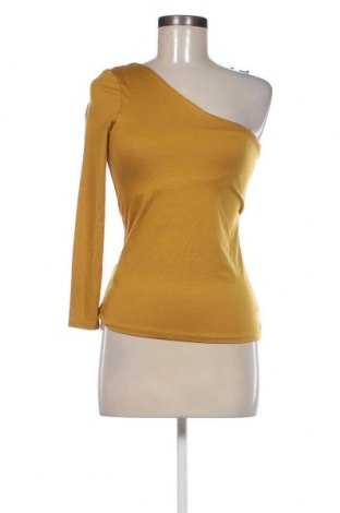 Дамска блуза Mango, Размер S, Цвят Жълт, Цена 16,20 лв.