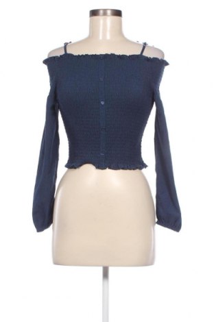 Γυναικεία μπλούζα Manguun, Μέγεθος M, Χρώμα Μπλέ, Τιμή 5,88 €