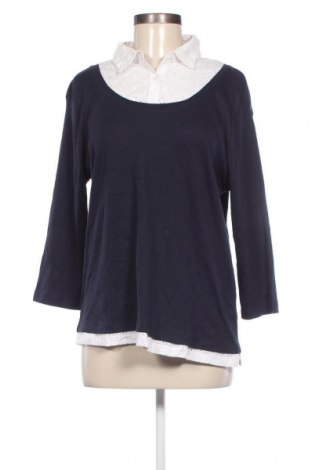 Γυναικεία μπλούζα Marco Pecci, Μέγεθος XL, Χρώμα Μπλέ, Τιμή 11,75 €