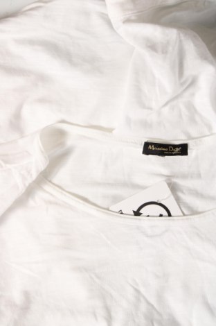 Дамска блуза Massimo Dutti, Размер L, Цвят Бял, Цена 48,00 лв.