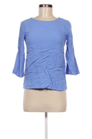 Дамска блуза Massimo Dutti, Размер XS, Цвят Син, Цена 21,60 лв.