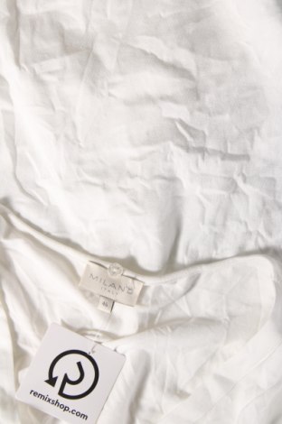 Γυναικεία μπλούζα Milano Italy, Μέγεθος XL, Χρώμα Λευκό, Τιμή 10,52 €
