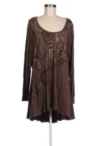 Дамска блуза Miss Etam, Размер XXL, Цвят Кафяв, Цена 20,40 лв.