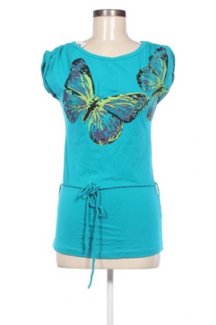 Γυναικεία μπλούζα Miss Two, Μέγεθος S, Χρώμα Μπλέ, Τιμή 2,94 €
