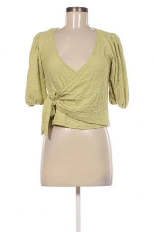 Γυναικεία μπλούζα Monki, Μέγεθος S, Χρώμα Πράσινο, Τιμή 4,46 €