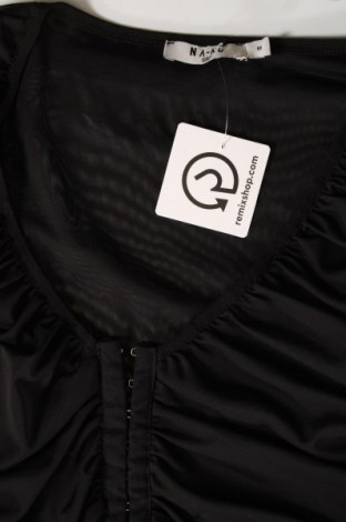 Γυναικεία μπλούζα NA-KD, Μέγεθος M, Χρώμα Μαύρο, Τιμή 10,54 €
