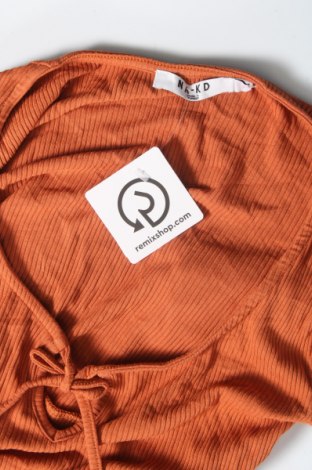 Damen Shirt NA-KD, Größe M, Farbe Orange, Preis 10,65 €