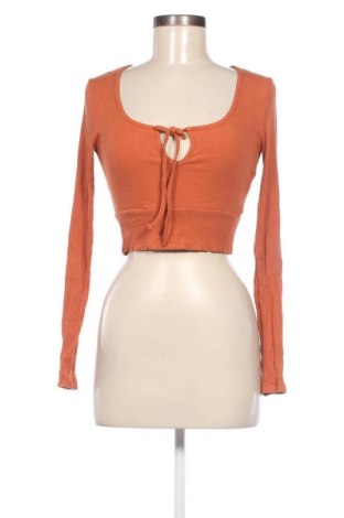 Дамска блуза NA-KD, Размер M, Цвят Оранжев, Цена 10,20 лв.