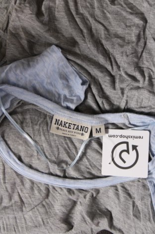 Γυναικεία μπλούζα Naketano, Μέγεθος M, Χρώμα Γκρί, Τιμή 13,36 €