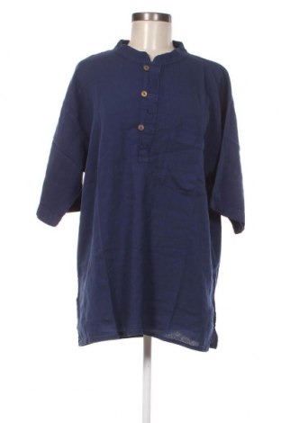 Damen Shirt Namaste, Größe XXL, Farbe Blau, Preis 27,90 €
