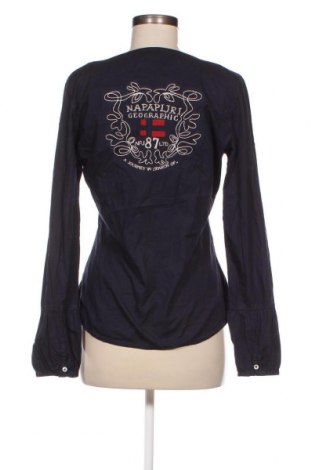 Γυναικεία μπλούζα Napapijri, Μέγεθος M, Χρώμα Μπλέ, Τιμή 24,12 €