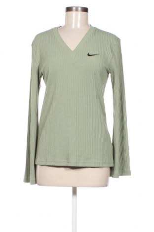 Γυναικεία μπλούζα Nike, Μέγεθος M, Χρώμα Πράσινο, Τιμή 25,05 €