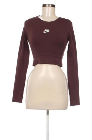 Γυναικεία μπλούζα Nike, Μέγεθος S, Χρώμα Καφέ, Τιμή 39,69 €