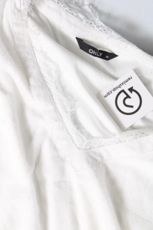 Дамска блуза ONLY, Размер M, Цвят Бял, Цена 8,00 лв.