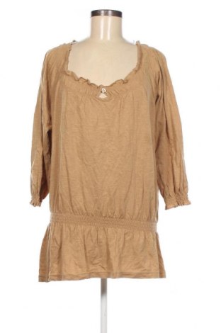 Γυναικεία μπλούζα Okay, Μέγεθος XL, Χρώμα  Μπέζ, Τιμή 5,88 €