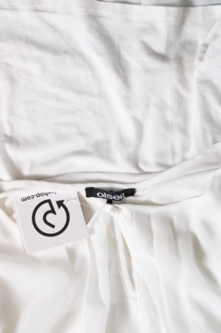 Дамска блуза Olsen, Размер M, Цвят Бял, Цена 17,34 лв.