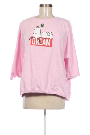 Damen Shirt Peanuts, Größe XXL, Farbe Rosa, Preis 5,84 €