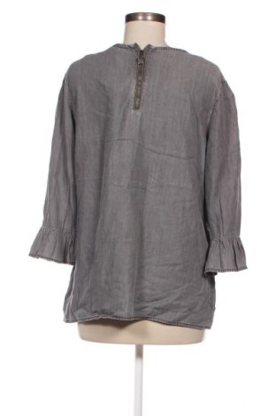 Damen Shirt Peckott, Größe L, Farbe Grau, Preis 5,29 €