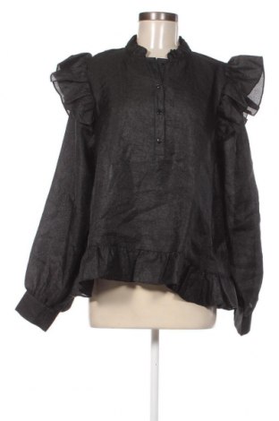 Γυναικεία μπλούζα Pieces, Μέγεθος L, Χρώμα Μαύρο, Τιμή 9,48 €