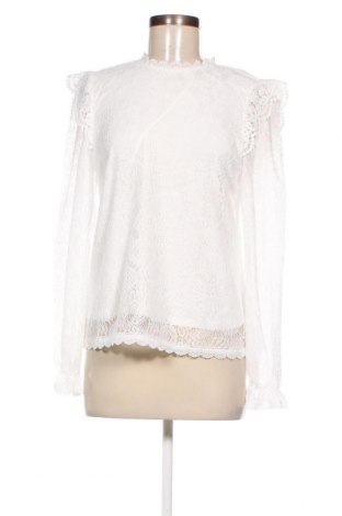 Γυναικεία μπλούζα Pieces, Μέγεθος S, Χρώμα Λευκό, Τιμή 10,67 €