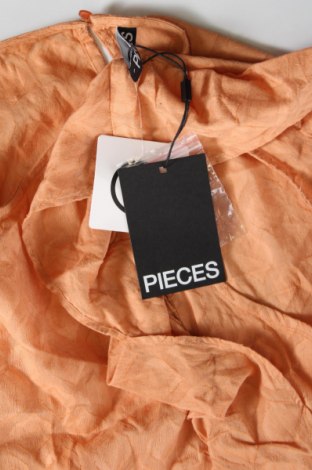 Bluză de femei Pieces, Mărime L, Culoare Portocaliu, Preț 63,37 Lei