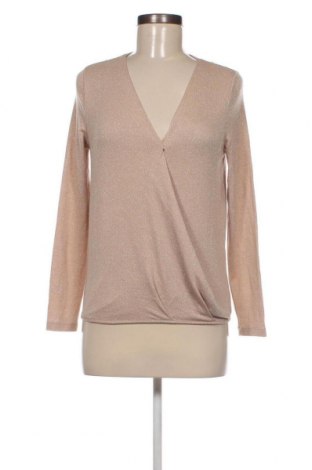 Γυναικεία μπλούζα Pieces, Μέγεθος XS, Χρώμα  Μπέζ, Τιμή 4,95 €