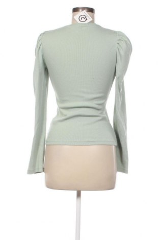 Γυναικεία μπλούζα Pieces, Μέγεθος S, Χρώμα Πράσινο, Τιμή 5,83 €