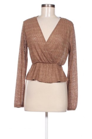 Дамска блуза Pull&Bear, Размер S, Цвят Бежов, Цена 4,75 лв.