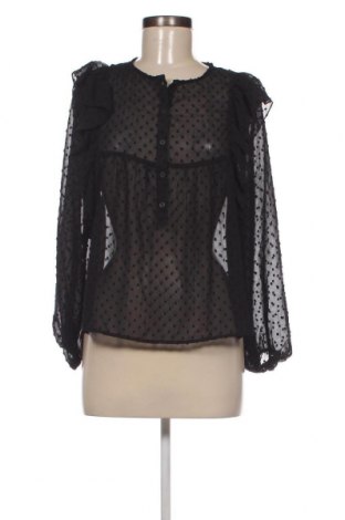 Дамска блуза Pull&Bear, Размер S, Цвят Черен, Цена 4,94 лв.