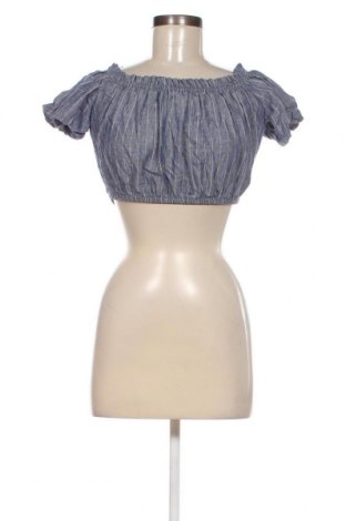 Γυναικεία μπλούζα Pull&Bear, Μέγεθος M, Χρώμα Μπλέ, Τιμή 5,48 €
