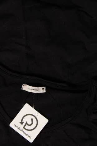 Γυναικεία μπλούζα Reserved, Μέγεθος M, Χρώμα Μαύρο, Τιμή 10,00 €