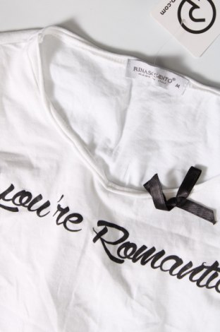 Дамска блуза Rinascimento, Размер M, Цвят Бял, Цена 67,17 лв.