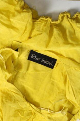 Damen Shirt River Island, Größe S, Farbe Gelb, Preis 17,39 €