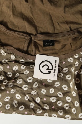 Γυναικεία μπλούζα S.Oliver Black Label, Μέγεθος XS, Χρώμα Πράσινο, Τιμή 16,03 €