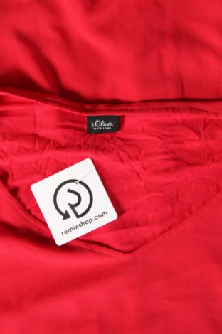 Γυναικεία μπλούζα S.Oliver Black Label, Μέγεθος L, Χρώμα Κόκκινο, Τιμή 14,85 €