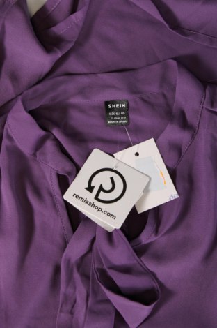 Γυναικεία μπλούζα SHEIN, Μέγεθος L, Χρώμα Βιολετί, Τιμή 9,50 €