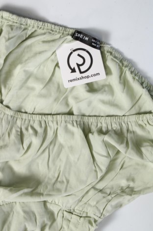 Γυναικεία μπλούζα SHEIN, Μέγεθος S, Χρώμα Πράσινο, Τιμή 2,35 €