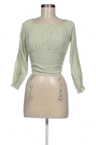 Дамска блуза SHEIN, Размер S, Цвят Зелен, Цена 4,75 лв.