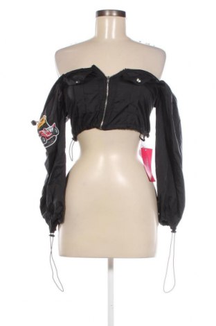 Γυναικεία μπλούζα SHEIN, Μέγεθος XS, Χρώμα Μαύρο, Τιμή 5,56 €